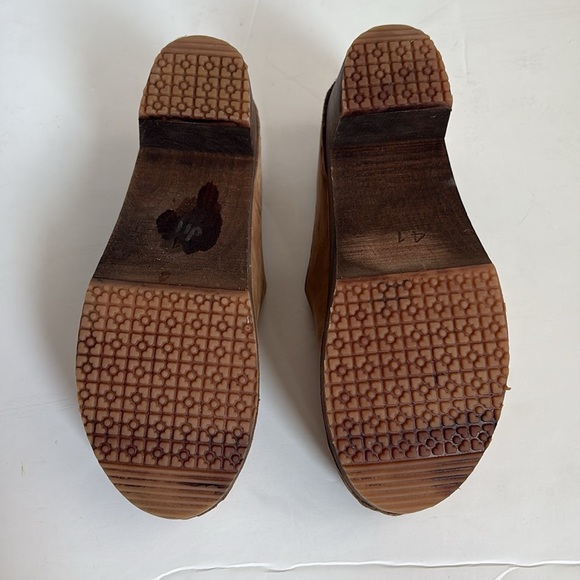 Sandgrens Sweden Brett low closed-back clogs tan leather - Picture 4 of 16